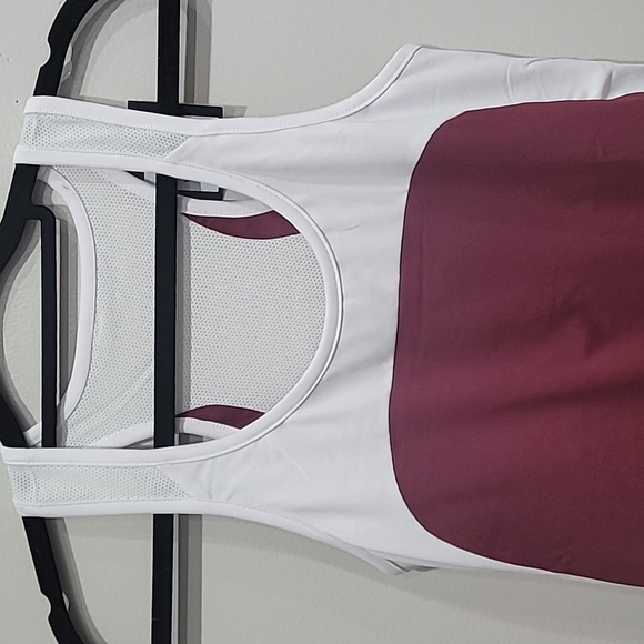 SSI Women's Team Amy Dress. Large burgundy. Tennis. - Picture 3 of 7
